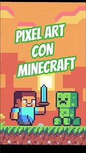 Learn Pixel Art with MINECRAFT - Creeper #pixelart #minecraft #tutorial #creeper