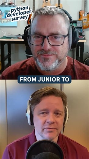 50% of Python Devs Have ≤2 Years Pro Experience! - Listen to the full episode at https://realpython.com/podcasts/rpp/263 or on your preferred podcast client. - Happy Pythoning! | Real Python