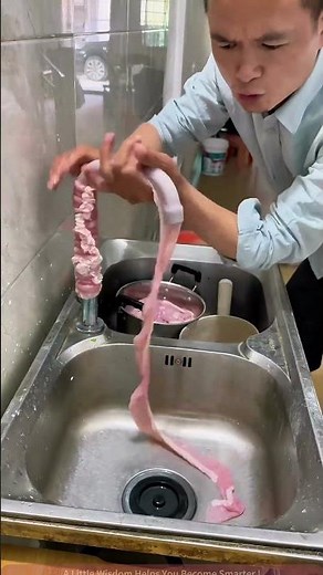Water Faucet" Meat Rolled, Washing Meat Is So Amazing!