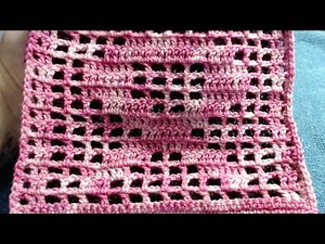Crochet Along: Filet Crochet Basic Graph and Pattern Tutorial with Free Cancer Ribbon Pattern