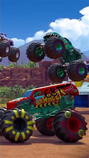 I Hot Wheels Monster Trucks si schiantano e fanno un gran caos! | Hot Wheels