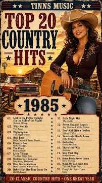 Top 20 Country Hits of 1985 🎙️ Classic 80s Country Songs | TINNS MUSIC