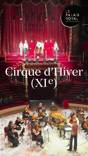 ‼️ Derniers concerts "Vivaldi en piste" ce dimanche au Cirque d'Hiver | Orchestre Le Palais royal