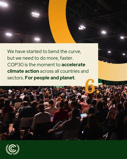 United Nations Climate Conferences, or COPs, are the world’s only multilateral decision-making forum on climate change that brings together almost every country on Earth. 🌎🌍🌏 These annual meetings are where the world comes together to accelerate action to address the climate crisis, such as limiting global heating and helping vulnerable communities adapt to the effects of climate change. But COPs are so much more than negotiations between countries. COPs drive momentum to bring the vast benef