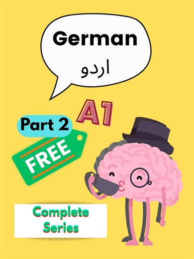 Learn to Ask Questions in German 🇩🇪 | Urdu/Hindi Explanation **PART 2 🇩🇪 German main Sawal (Questions) kaise poochein? (A1 Lesson) 👇 Aaj hum German A1 ka sabse zaruri topic cover kar rahe hain: Questions Structure! 🗣️ Is video mein dekhein: 1️⃣ Ja/Nein Fragen (Yes/No Questions): Ismein Verb hamesha Position 1 par aata hai. Example: Lernen Sie Deutsch? (Kya aap German seekh rahe hain?) 2️⃣ W-Fragen (Wh-Questions): 🌍 Woher? = Kahan se? (Coming from) - Woher kommen Sie? 📍 Wo? = Kahan? (Fixe