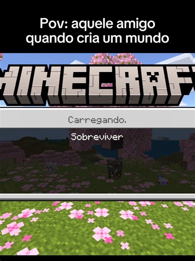 Mais alguém é assim? Coisas para fazer no Minecraft