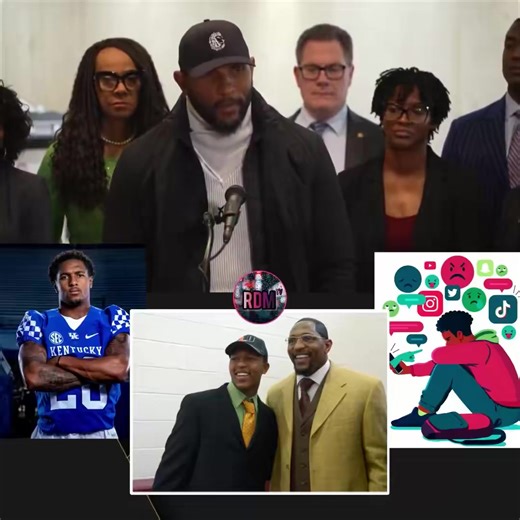 NFL Hall of Famer Ray Lewis called social media “worse than drugs” after his son’s death he joined lawmakers & families at the Florida Capitol to raise awareness about concussions, as he advocates for stronger safety protections for young athletes. 🙏🏽 | Anthony Thompson