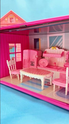 Unboxing Barbie Kitchen Toys Review 💖 #barbie #barbiedoll #barbietoys #toys