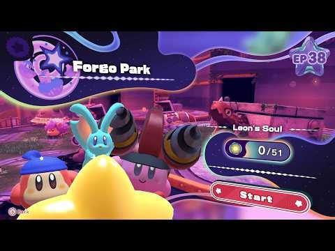 Kirby and the Forgotten Land - Forgo Park | Episode 38 (4K 60FPS)