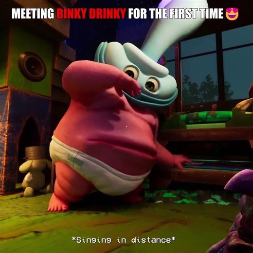 Meeting Binky Drinky😍- Dark Pals The First Floor