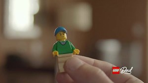 Bonding brick by brick. Explore the #LEGODad community at www.lego.com/dad. | LEGO