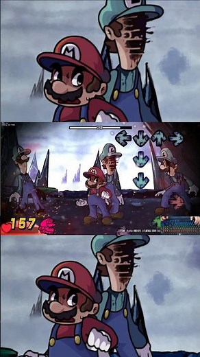 LUIGI TRAUMA #fnf #creepypasta #mario #sad #sadhistory #luigi #mariobros
