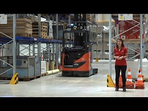 Automated Reach Trucks – 2nd generation of the R-Matic | Linde Material Handling