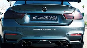 BMW M4 Hamann with Akrapovic Exhaust - Launch Control & Burnout in Stage4 🔥💨