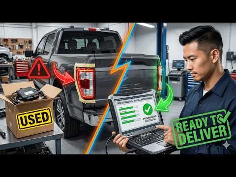 Post-Repair Fix: 2023 F-150 SODR (RH) Used Module Programming with OEM Software