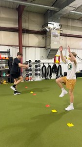 Skater Hop Drill to Increase Lateral Quickness, Agility, and Body Control #RiseToTheTop #BarRaisingAthlete | Bar Raising Fitness