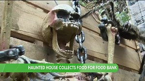 Holt haunted house collecting non-perishable items for food bank