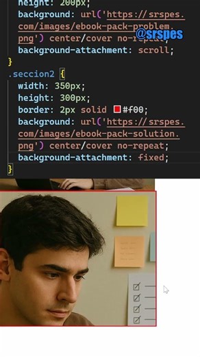 How the background-attachment property works in CSS