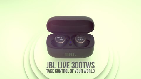 JBL LIVE 300, Premium True Wireless Headphone, Black