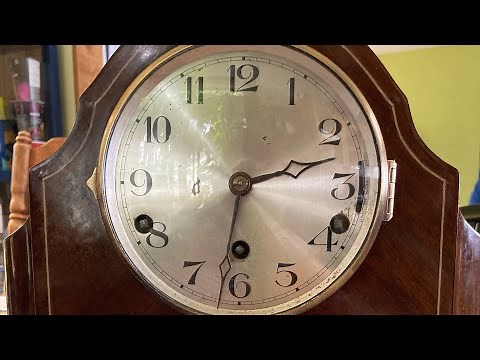 1930s Mantel Clock with Westminster, Favori, & English Whittington Chimes