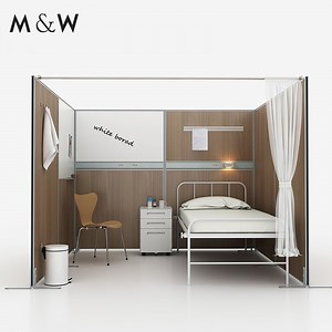 [Hot Item] Infectious Diseases Barrier Property Movable Medical Room Divider Screen for Hospital Partition