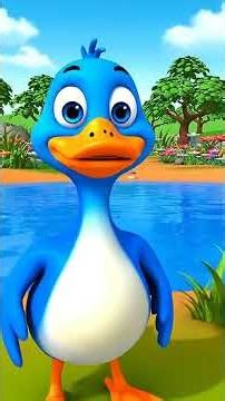 Happy Duck Family Adventure! Blue Duck & Baby Ducklings Explore Nature