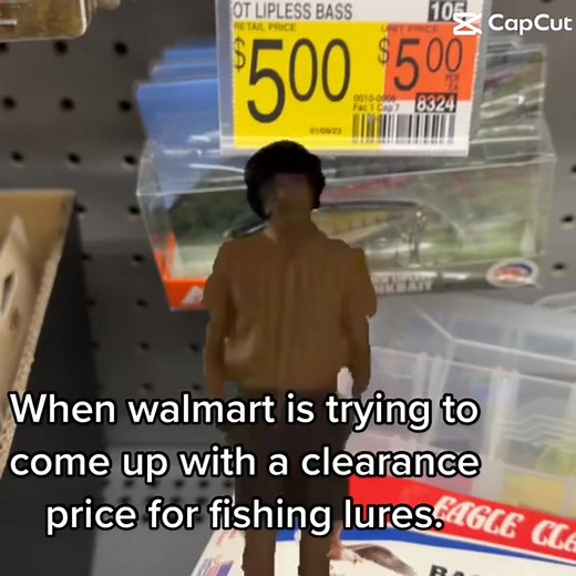 Don’t trust clearance… #fishing #walmart #bassfishing #clearance #lure | Hubbard | Facebook