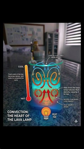 How does a lava Lamp work! # Shorts # Science