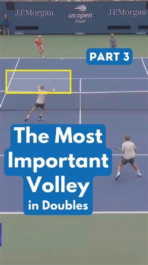 This is the 3rd and final lesson on the most important volley in doubles... the serve 1 volley. This lesson covers the mindset you need at the net when your partner is serving. You shouldn’t just “go get the ball”. Do this instead! For more net play lessons like this, check out our Net Play Strategy Masterclass. 🔗 Link in bio 🔗 @willboucek #tennis #tennisdoubles #tennisplayer | The Tennis Tribe