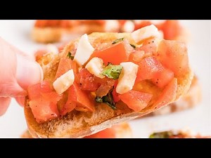World's Best Bruschetta Recipe That Will Blow Your Mind