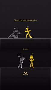 177K views · 1.2K reactions | Your competition isn’t other people, it’s yourself. The real challenge is becoming more disciplined, more aware, and more consistent than you were yesterday. When you stop measuring your life against others, you free up the energy to actually grow. Focus on your own progress, and let that be enough. Follow for more  @mindset.therapy | Mindset Therapy | Facebook