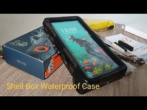 SHELLBOX PROFESSIONAL WATERPROOF CASE. Unboxing with Honest review. 👍