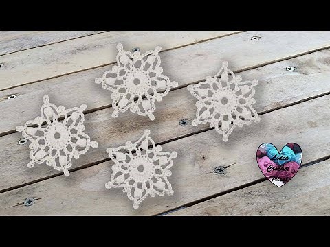 Snowflakes Crochet "Lidia Crochet Knitting"
