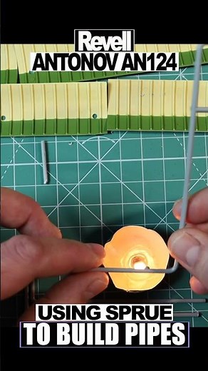 Revell Antonov AN-124 Ruslan / 1:144 scale airplane kit / Working on the CARGO interior #Shorts