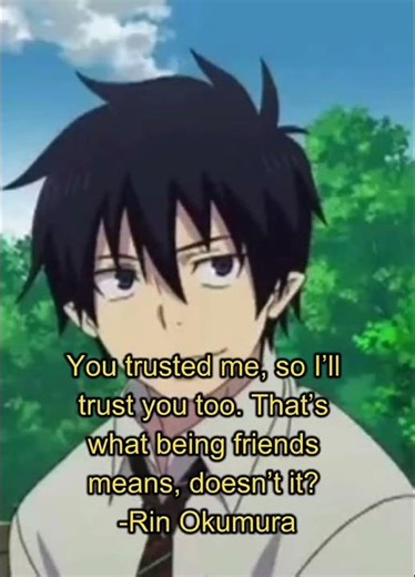 【Quotes】Blue Exorcist #quotes #anime #manga #shorts #rinokumura