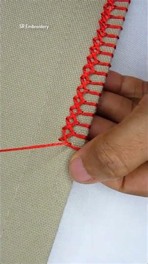 Trending❤️border lace hand embroidery #embroidery #design #handembroidery ...