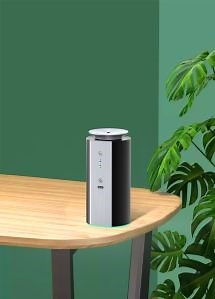 [Hot Item] USB Rechargeable Car Air Scent Diffuser Machine, Electric Mini Ultrasonic Waterless Car Aroma Essential Oil Diffuser