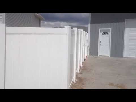 How To Easily Install A Vinyl Fence On A 45-Degree Corner! Effective DIY Technique!