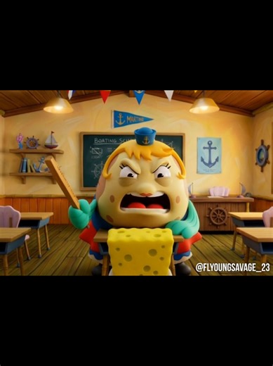 After all these years the puff done finally crashed out! 🐡👊 #spongebob #crashout #fyp #viral #tiktokviral