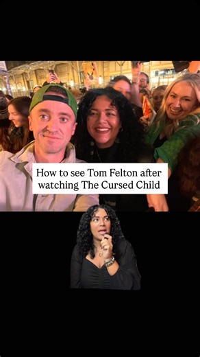 How to see Tom Felton after watching Harry Potter and the Cursed Child! . . . #tomfelton #dracomalfoy #harrypotterandthecursedchild #cursedchildnyc | PotterPrimos