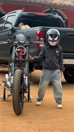 This Mini Stunt Bike Is SMALL but INSANELY POWERFUL! ⚡🏍️