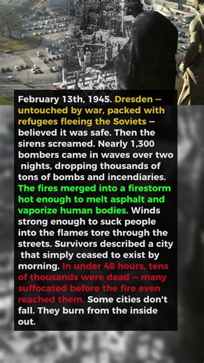 48 Hours That Turned a City Into Ash | The Dresden Firestorm 1945 |WW2