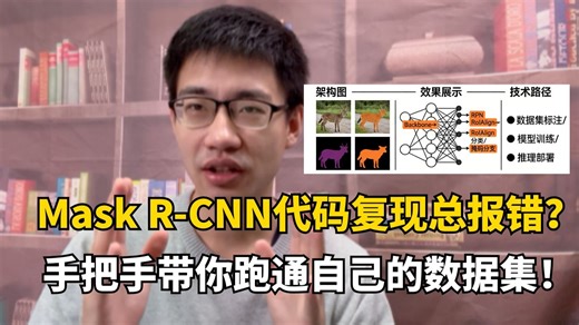 【实例分割项目实战】Mask R-CNN深度解析：原理+源码+实战，手把手带你跑通自己的数据集！