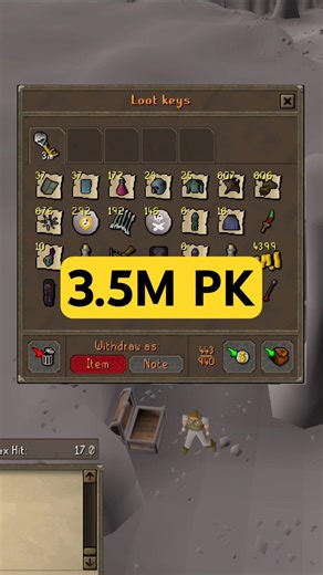 3.5M PK at Wilderness Agility Course | OSRS PKing
