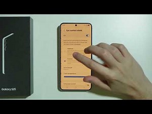Samsung Galaxy S25: How to Fix Yellow/Orange Screen Issue