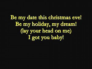 Justin Bieber - Christmas Eve ( Lyrics On Screen )