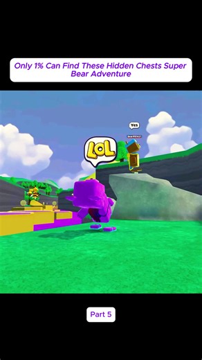Only 1% Can Find These Hidden Chests Super Bear Adventure (5)