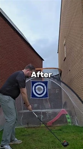 Before and After #golf #golfswing