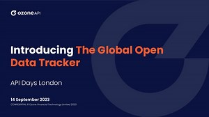 apidays London 2023 - Introducing the Global Open Data Standards Tracker, Huw Davies, Ozone API