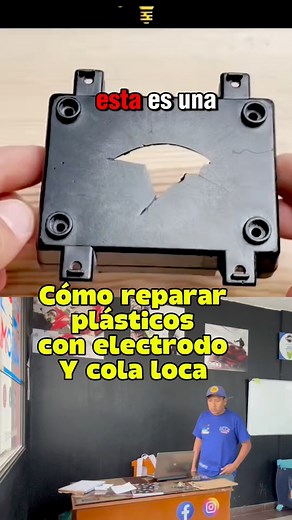 💲Repáralo tú mismo sin gastar mucho dinero 💰 #reparaciondeautos #plasticoreciclado #plasticos #pegabrujita #electrodos #pegamento #TipsAutomotrices #TallerAutomotriz #automania593 | Automania collision, esthetic. lab